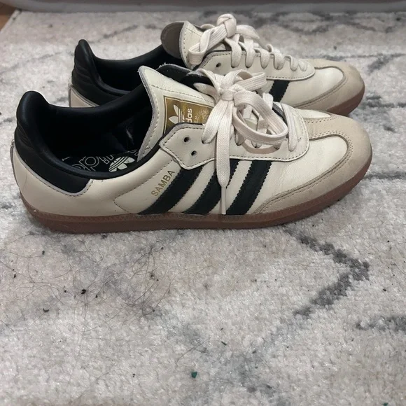 Adidas Samba cream white/core black size 8 - Picture 4 of 12